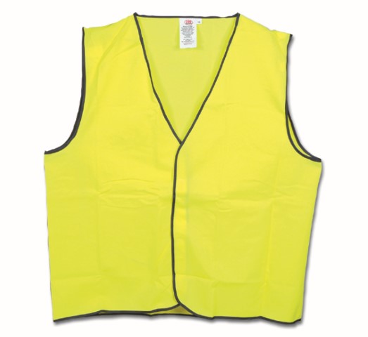 SAFETY VEST DAY ONLY YELLOW 2XL 